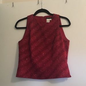 Lillie Rubin beaded cocktail top